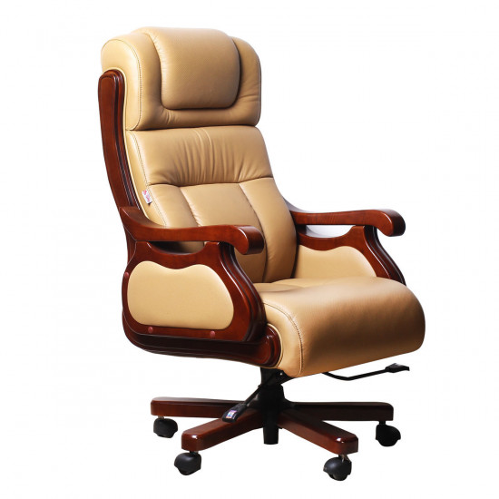 Кресло руководителя Stannis A STS32710002 кожа светло-коричневая