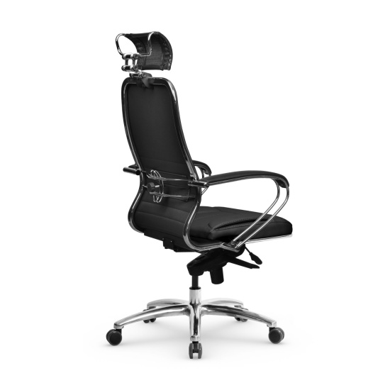Кресло руководителя Samurai KL-2.04 экокожа Infinity Esasy Clean/Mpes, черный