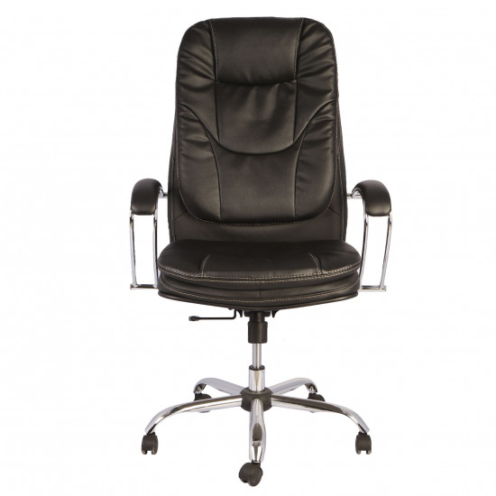 Кресло руководителя Metta LK-11 Ch износостойкий перфорированный материал NewLeather, черный №721