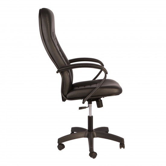 Кресло руководителя Metta ВР-2 Pl износостойкий перфорированный материал NewLeather, черный №721