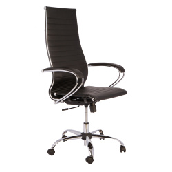 Кресло руководителя Метта B 1m 8K1/K116, Ch 17833 (компл.8) экокожа NewLeather/Mpes, черный