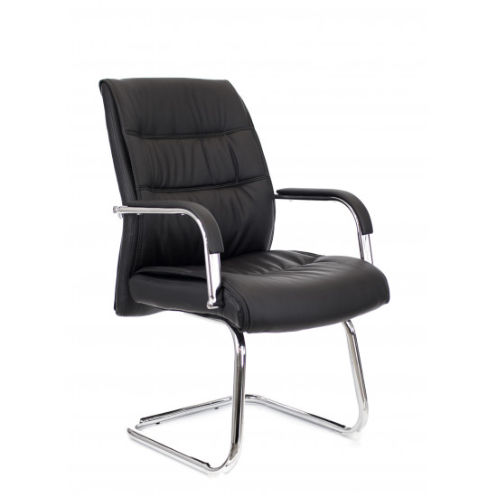 Конференц-кресло Bond CF кожзам черный