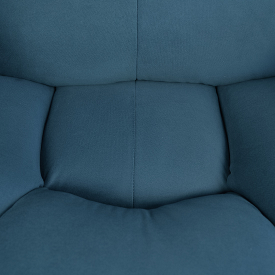 Кресло руководителя Рисмер, ткань Velur-20 бирюзовый, МТГ, PL-5