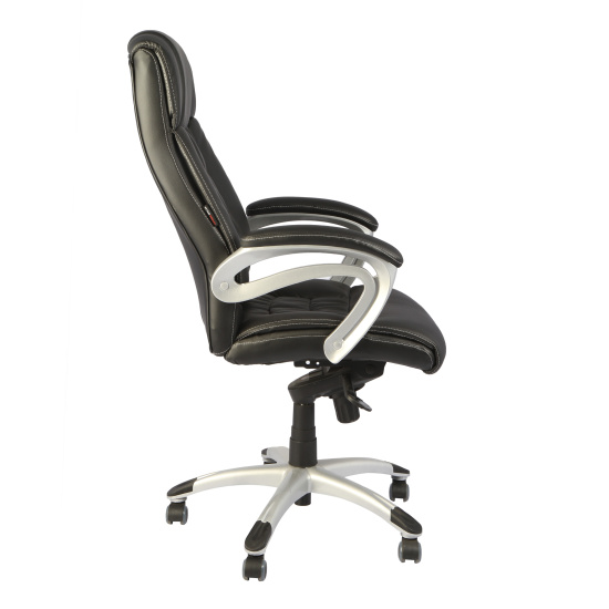 Кресло руководителя 2108Н George кожзам черный
