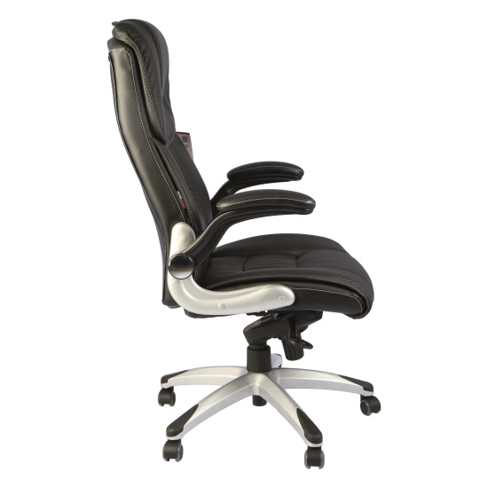 Кресло руководителя 2110Н Nickolas кожзам черный