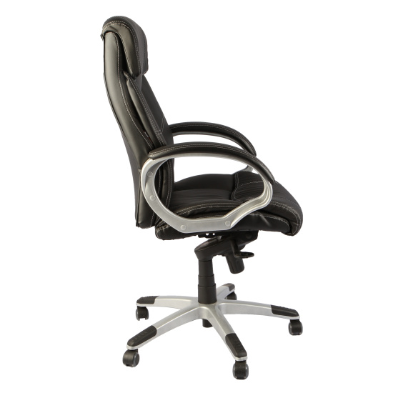 Кресло руководителя 2177Н Albert кожзам черный