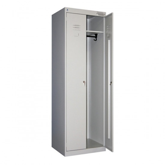 Шкаф для одежды ШР22-800, М1.1, сварной каркас, 1850*800*500 мм