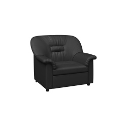 Кресло Premier Р1-2 Oregon-16, кожзам черный, 1 категория, 940*900*870 мм