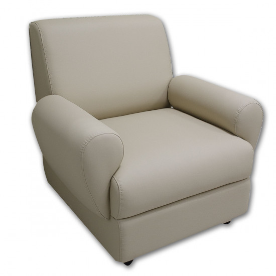 Кресло Matrix М1-2 Орегон-12, Nitro Cream, кожзам кофе с молоком, 1 категория, 870*810*855 мм
