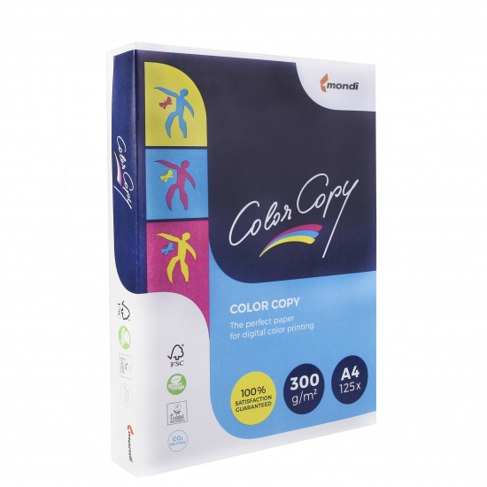 Бумага Mondi Color Copy А4, 300г/кв.м., 125, белизна CIE 160%, цвет белый 00-00012407 Бумага Mondi Color Copy А4, 300г/кв.м., 125, белизна CIE 160%, цвет белый 00-00012407
