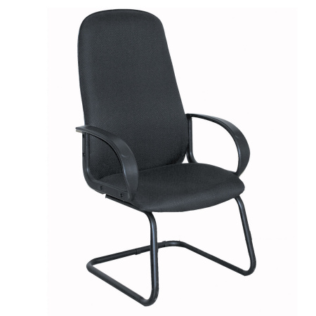 Конференц кресло самба soft z 11 кожзам черный